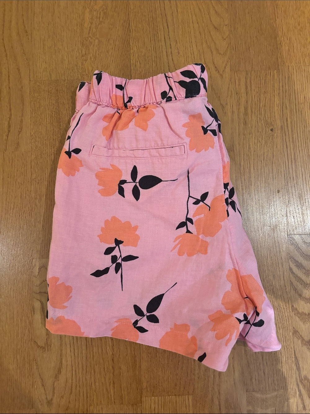 Cynthia Rowley 100% linen Drawstring Women’s Shorts - Picture 3 of 3